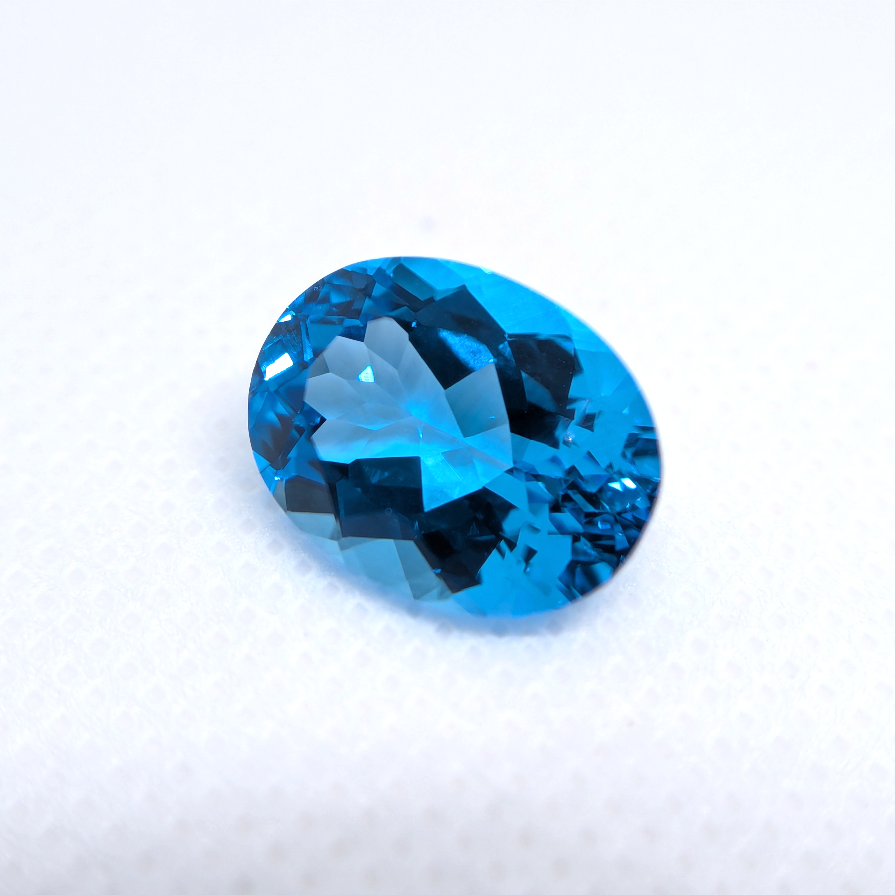 Oval Swiss Blue Topaz