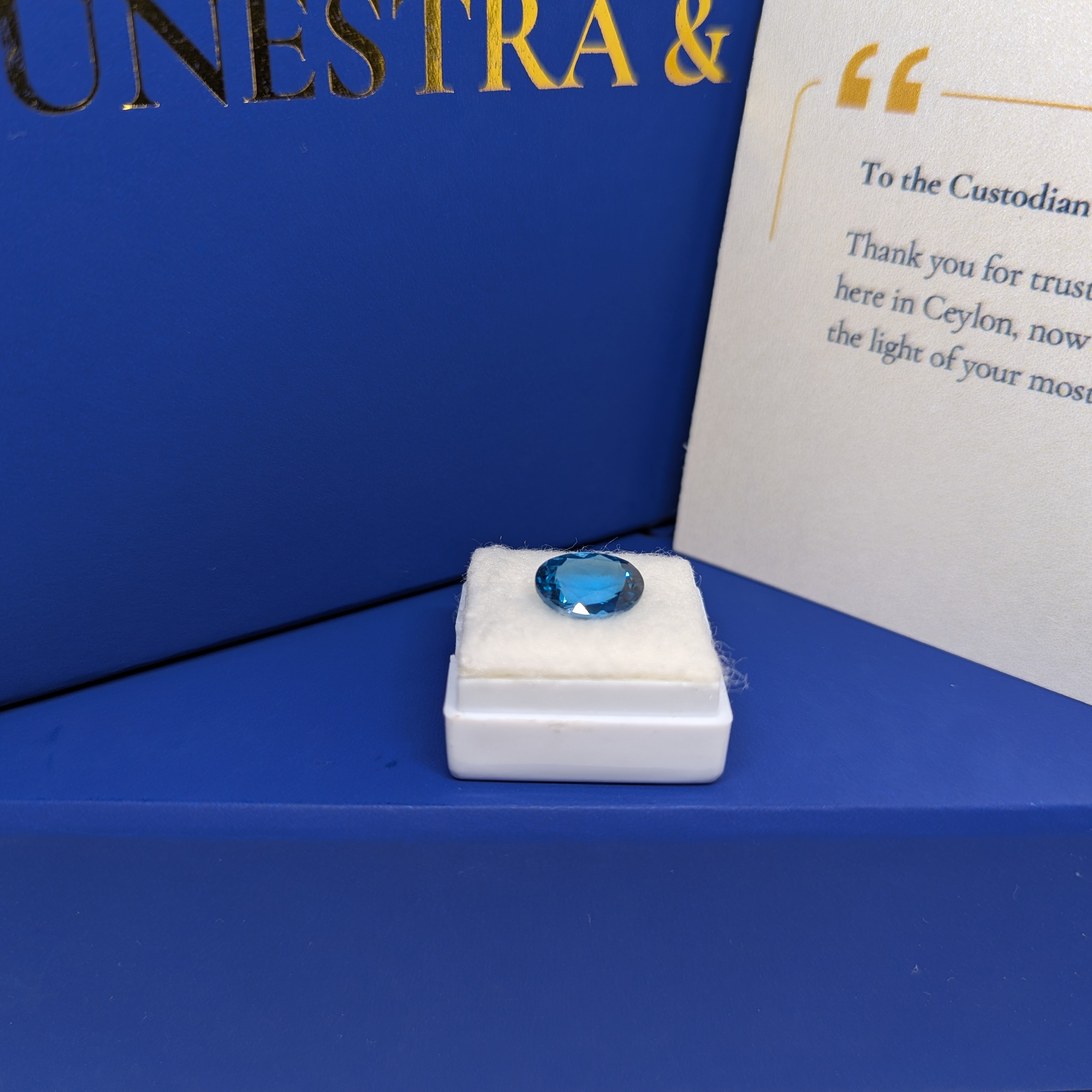 Oval London Blue Topaz thumbnail 2