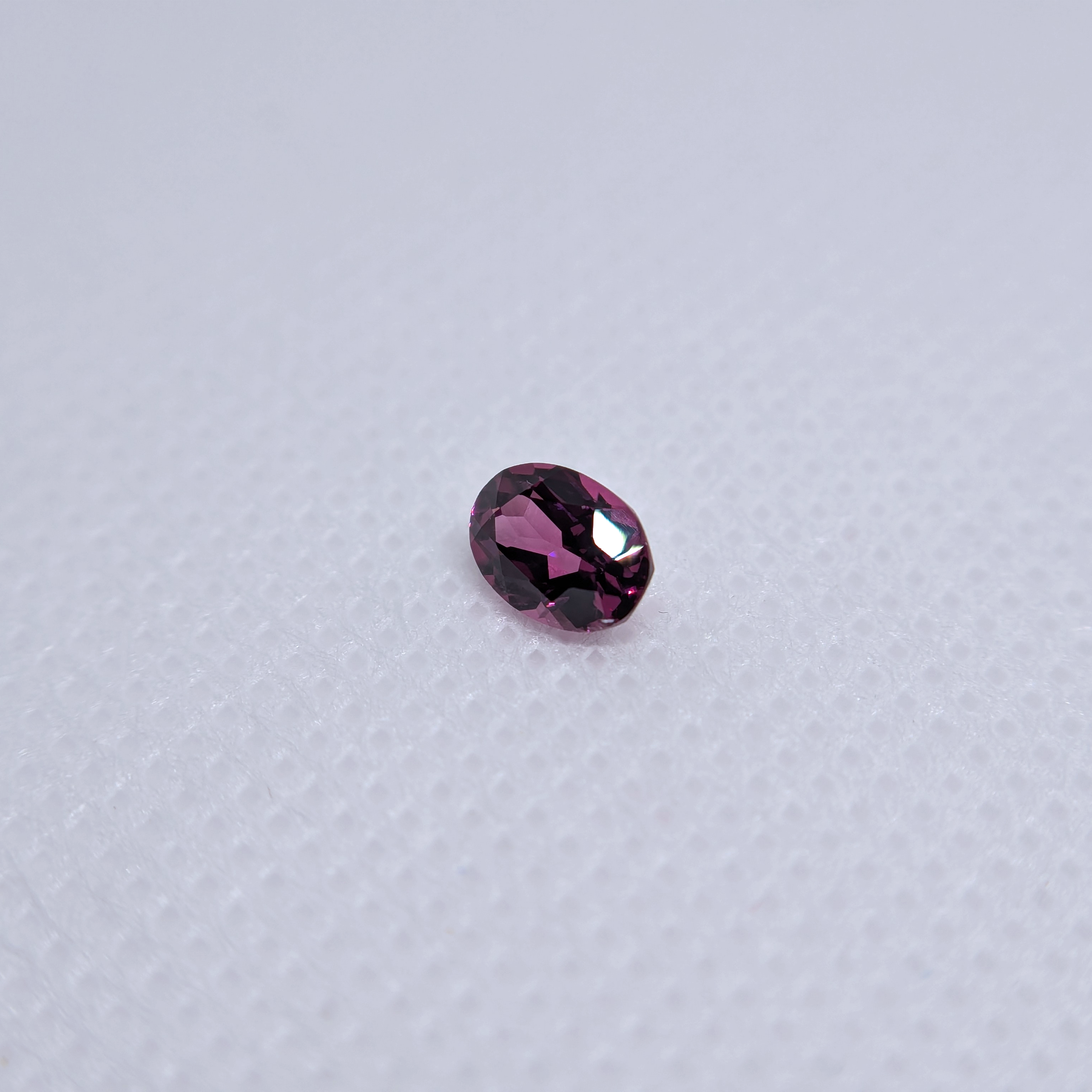 Oval Purple Garnet
