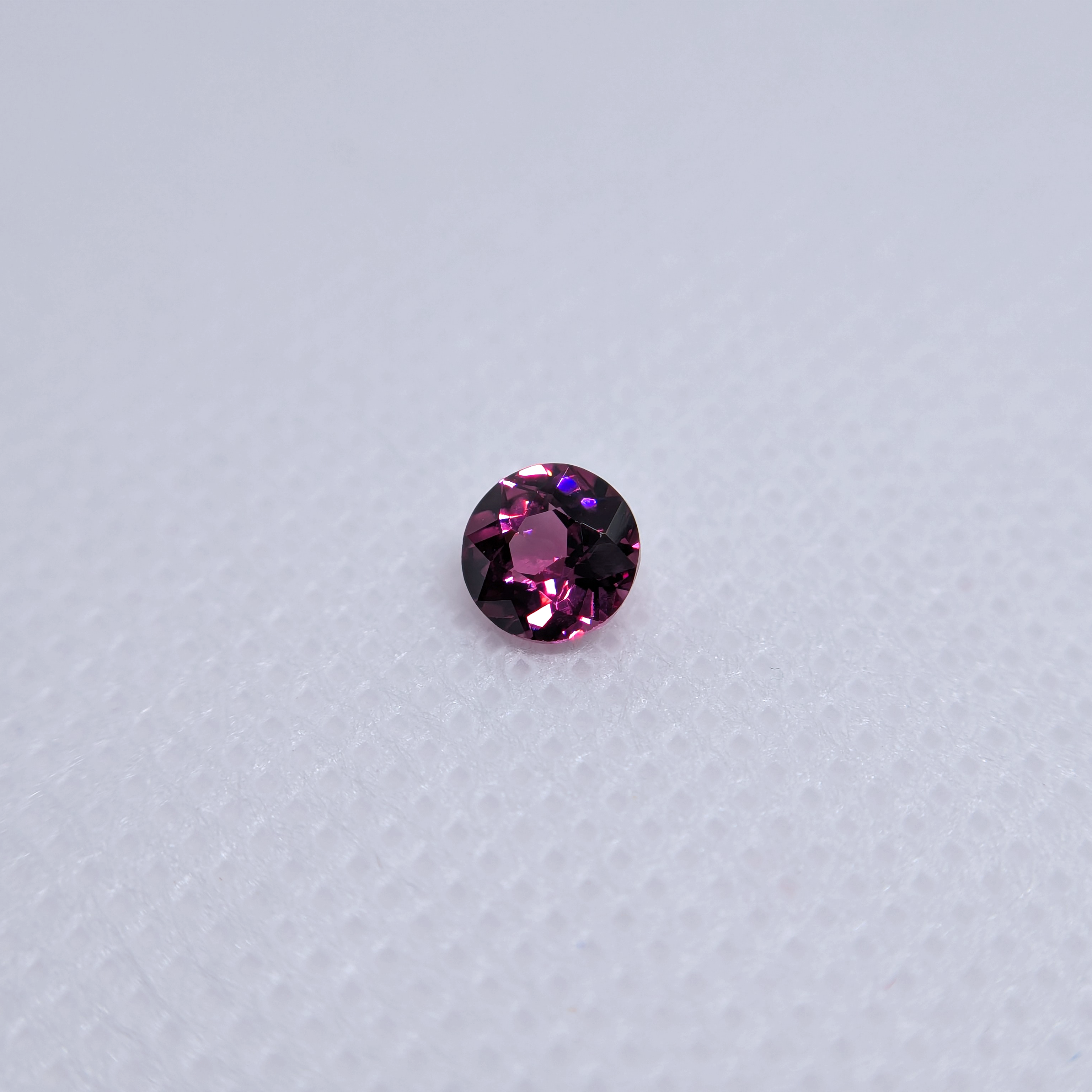 Round Purple Garnet