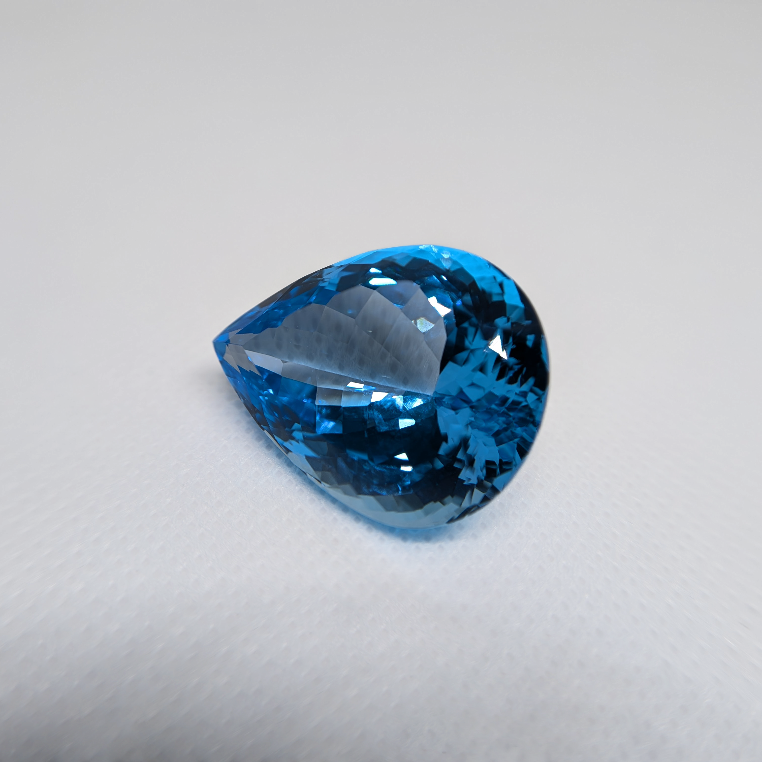 Pear Swiss Blue Topaz